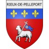 rieux-de-pelleport 09 ville Stickers blason autocollant adhésif