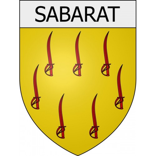 Stickers coat of arms Blausasc adhesive sticker