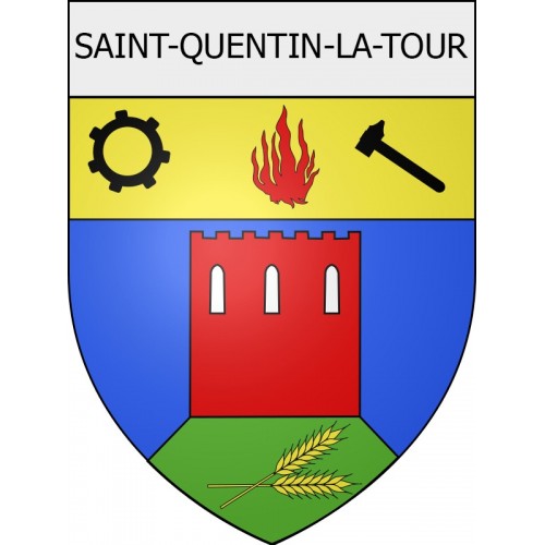 Blausasc Sticker wappen, gelsenkirchen, augsburg, klebender aufkleber