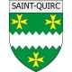 Stickers coat of arms Blausasc adhesive sticker