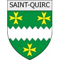 saint-quirc 09 ville Stickers blason autocollant adhésif