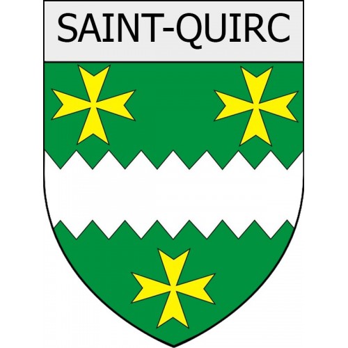 Stickers coat of arms Blausasc adhesive sticker