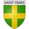 Pegatinas escudo de armas de Blausasc adhesivo de la etiqueta engomada
