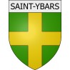 saint-ybars 09 ville Stickers blason autocollant adhésif