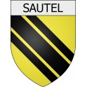 Blausasc Sticker wappen, gelsenkirchen, augsburg, klebender aufkleber