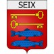 Blausasc Sticker wappen, gelsenkirchen, augsburg, klebender aufkleber