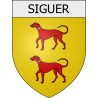 Stickers coat of arms Blausasc adhesive sticker