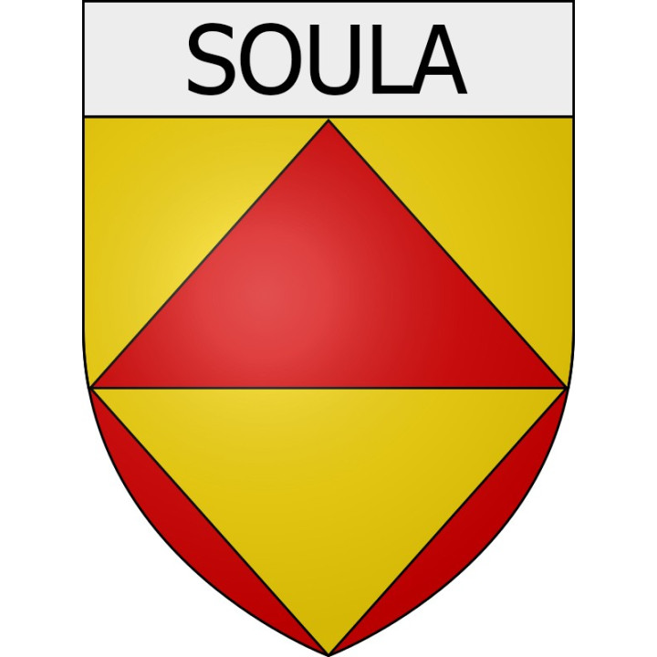 Stickers coat of arms Blausasc adhesive sticker