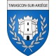 tarascon-sur-ariège 09 ville Stickers blason autocollant adhésif