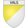 Pegatinas escudo de armas de Blausasc adhesivo de la etiqueta engomada