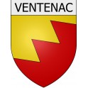 ventenac 09 ville Stickers blason autocollant adhésif