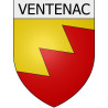 ventenac 09 ville Stickers blason autocollant adhésif