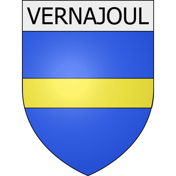 vernajoul 09 ville Stickers blason autocollant adhésif