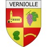 verniolle 09 ville Stickers blason autocollant adhésif