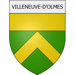 Pegatinas escudo de armas de Blausasc adhesivo de la etiqueta engomada