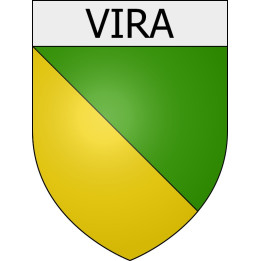 Pegatinas escudo de armas de Blausasc adhesivo de la etiqueta engomada