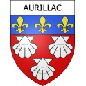 Adesivi stemma Aurillac adesivo