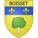 Boisset 15 ville Stickers blason autocollant adhésif