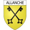Stickers coat of arms Allanche adhesive sticker