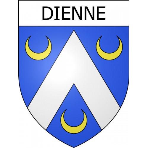 Dienne Sticker wappen, gelsenkirchen, augsburg, klebender aufkleber