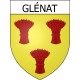 Stickers coat of arms Glénat adhesive sticker