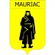 Mauriac Sticker wappen, gelsenkirchen, augsburg, klebender aufkleber