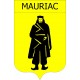 Stickers coat of arms Mauriac adhesive sticker