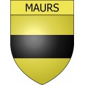 Pegatinas escudo de armas de Maurs adhesivo de la etiqueta engomada
