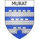 Pegatinas escudo de armas de Murat adhesivo de la etiqueta engomada