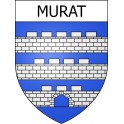 Murat 15 ville Stickers blason autocollant adhésif