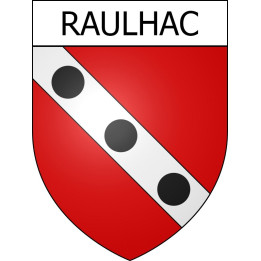Raulhac Sticker wappen, gelsenkirchen, augsburg, klebender aufkleber