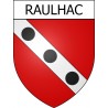 Raulhac Sticker wappen, gelsenkirchen, augsburg, klebender aufkleber