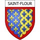 Pegatinas escudo de armas de Saint-Flour adhesivo de la etiqueta engomada