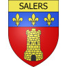 Salers 15 ville Stickers blason autocollant adhésif