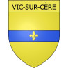 Adesivi stemma Vic-sur-Cère adesivo