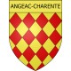 Adesivi stemma Angeac-Charente adesivo