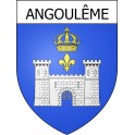 Angoulême 16 ville Stickers blason autocollant adhésif