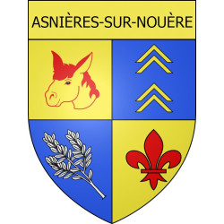 Adesivi stemma Asnières-sur-Nouère adesivo