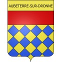 Aubeterre-sur-Dronne Sticker wappen, gelsenkirchen, augsburg, klebender aufkleber
