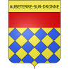 Stickers coat of arms Aubeterre-sur-Dronne adhesive sticker