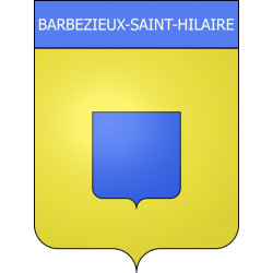 Barbezieux-Saint-Hilaire Sticker wappen, gelsenkirchen, augsburg, klebender aufkleber