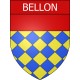 Bellon 16 ville Stickers blason autocollant adhésif