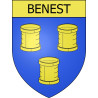 Stickers coat of arms Benest adhesive sticker