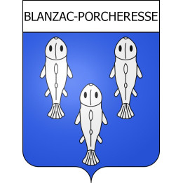 Blanzac-Porcheresse Sticker wappen, gelsenkirchen, augsburg, klebender aufkleber