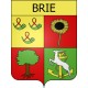 Stickers coat of arms Brie adhesive sticker