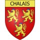 Chalais 16 ville Stickers blason autocollant adhésif