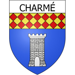 Charmé Sticker wappen, gelsenkirchen, augsburg, klebender aufkleber