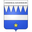Chasseneuil-sur-Bonnieure 16 ville Stickers blason autocollant adhésif