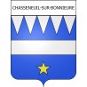 Pegatinas escudo de armas de Chasseneuil-sur-Bonnieure adhesivo de la etiqueta engomada