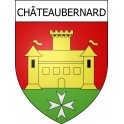 Châteaubernard Sticker wappen, gelsenkirchen, augsburg, klebender aufkleber